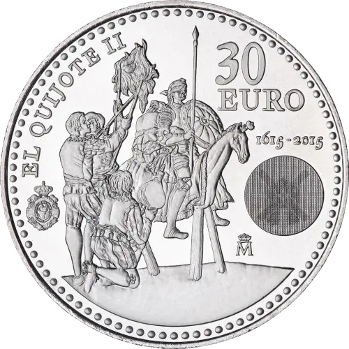 Moneda IV Centenario de la Segunda Parte de El Quijote (2015)