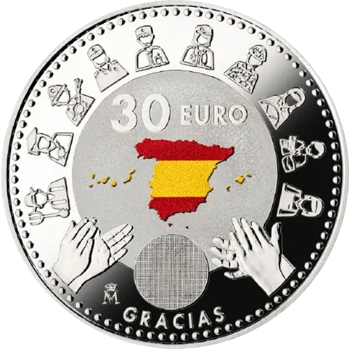 Moneda Gracias (Agradecimiento lucha COVID–19) (2020)