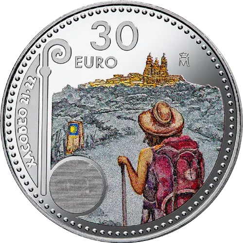 Moneda Xacobeo Galicia 2021–2022 (2021)