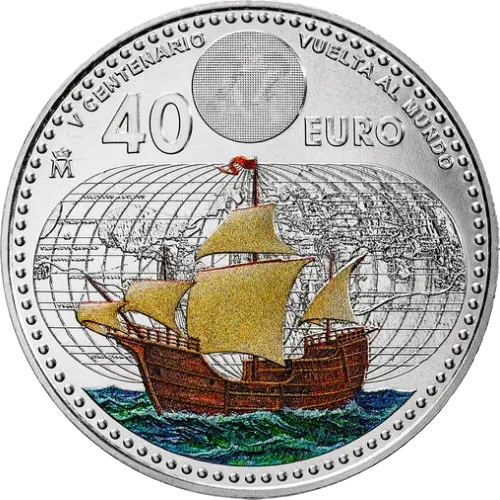 Moneda V Centenario de la Vuelta al Mundo (2022)