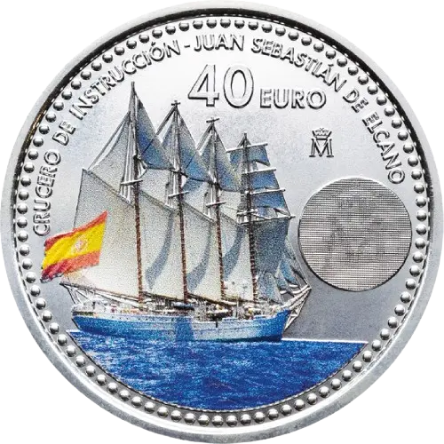 Moneda XCVII Crucero de Instrucción Juan Sebastián de Elcano (2025)