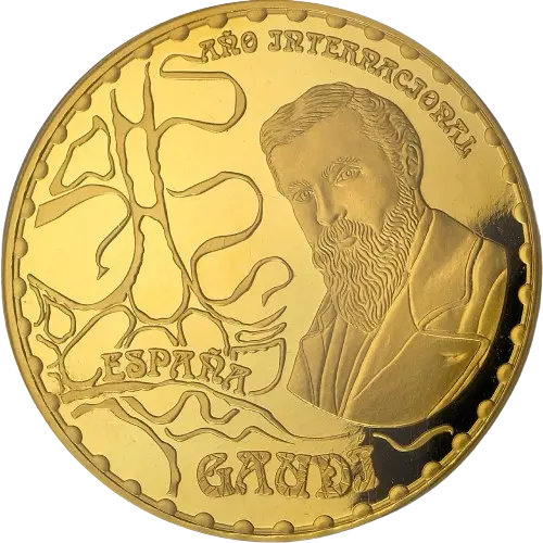 400 euros 2002 - Año Internacional Gaudí: Casa Batlló España (anverso) 400 euros 2002 - Año Internacional Gaudí: Casa Batlló España (anverso)