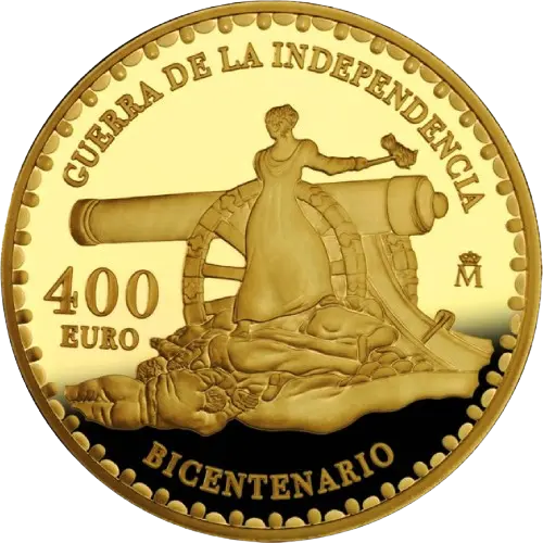 Moneda Bicentenario de la Guerra de la Independencia: ¡Qué valor! (2008)