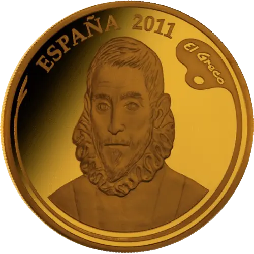 Moneda El Greco: El Martirio de San Mauricio - IV Serie Pintores Españoles (2011)