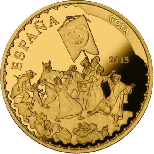 Moneda Goya - III Serie Tesoros de Museos Españoles (2015)