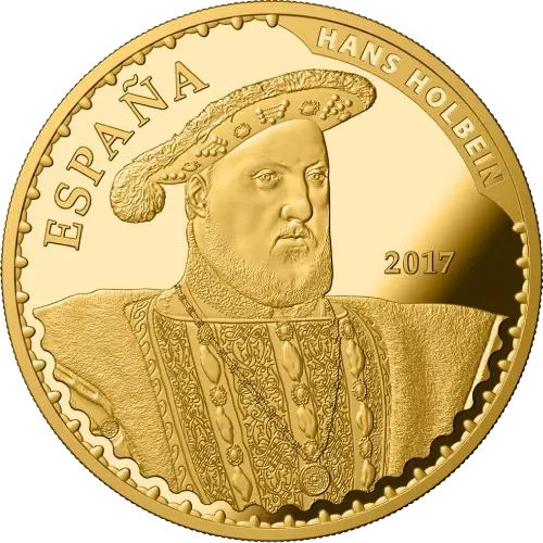 Moneda Hans Holbein & Domenico Ghirlandaio - V Serie Tesoros de Museos Españoles (2017)