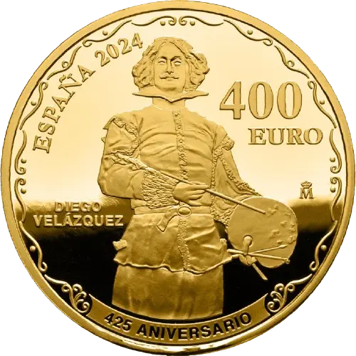 Moneda 425 Aniversario de Velázquez: El triunfo de Baco (2024)
