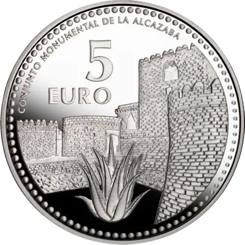 Moneda Almería: Conjunto Monumental de la Alcazaba - I Serie Capitales de Provincia y Ciudades Autónomas (2010)