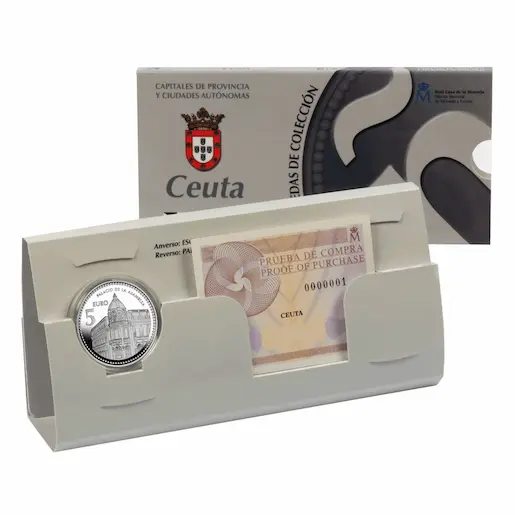 Presentación con caja y certificado (FNMT)