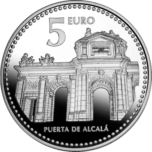 Moneda Madrid: Puerta de Alcalá - I Serie Capitales de Provincia y Ciudades Autónomas (2010)