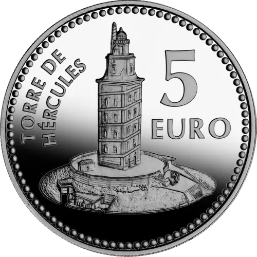 Moneda A Coruña: Torre de Hércules - II Serie Capitales de Provincia y Ciudades Autónomas (2011)