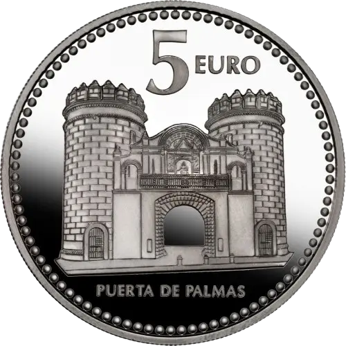 Moneda Badajoz: La Puerta de Palmas - II Serie Capitales de Provincia y Ciudades Autónomas (2011)