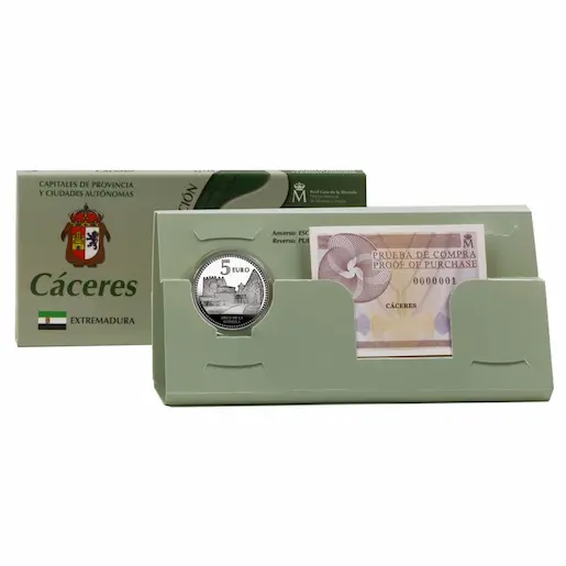 Presentación con caja y certificado (FNMT)