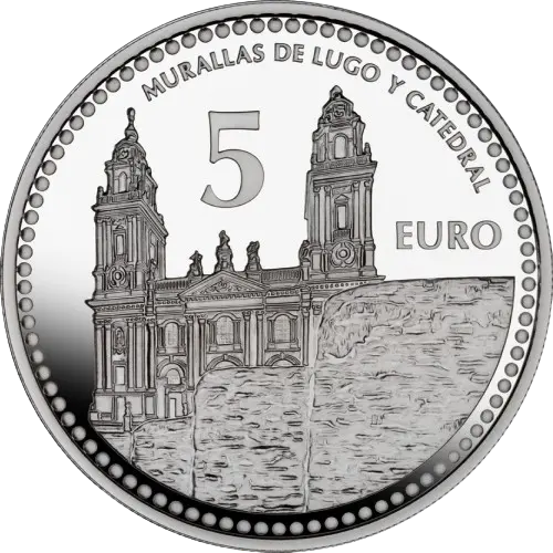 Moneda Lugo: Murallas y Catedral - III Serie Capitales de Provincia y Ciudades Autónomas (2011)