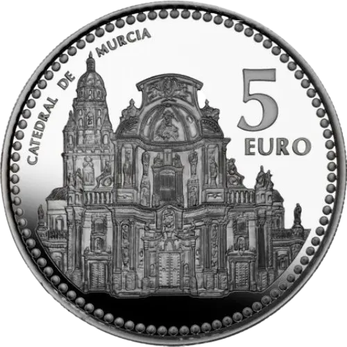 Moneda Murcia: Catedral de Murcia - II Serie Capitales de Provincia y Ciudades Autónomas (2011)