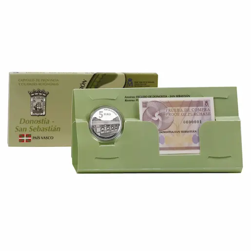 Presentación con caja y certificado (FNMT)