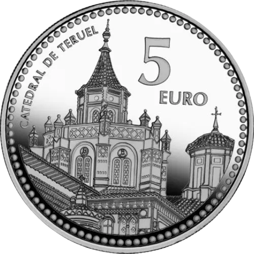 Moneda Teruel: Catedral de Teruel - II Serie Capitales de Provincia y Ciudades Autónomas (2011)