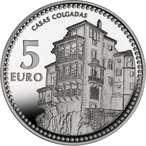Moneda Cuenca: Casas Colgadas - IV Serie Capitales de Provincia y Ciudades Autónomas (2012)