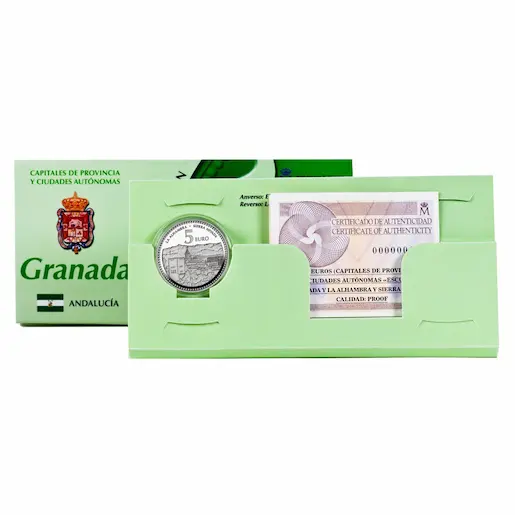 Presentación con caja y certificado (FNMT)