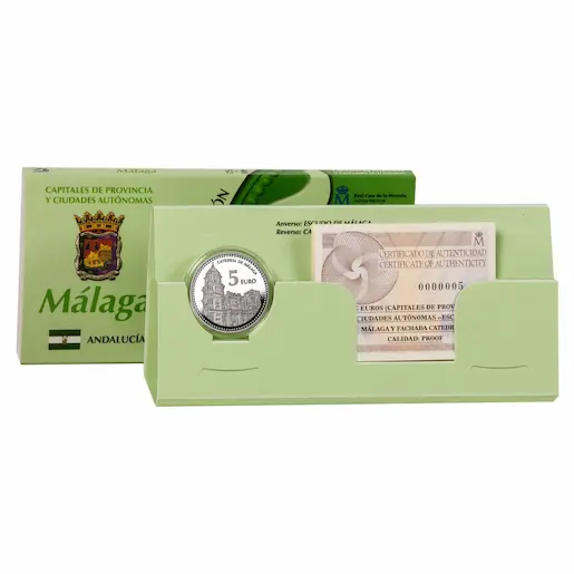 Presentación con caja y certificado (FNMT)