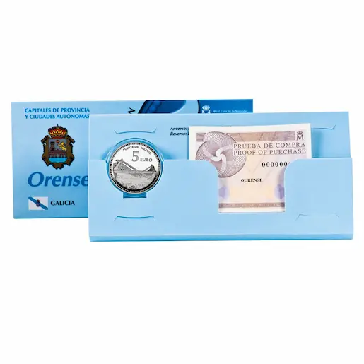 Presentación con caja y certificado (FNMT)