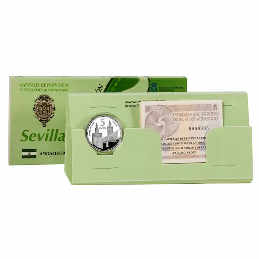 Presentación con caja y certificado (FNMT)