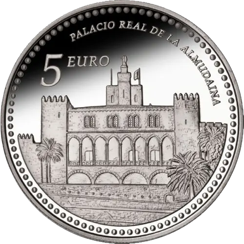 Moneda Palacio Real de la Almudaina - I Serie Patrimonio Nacional (2013)