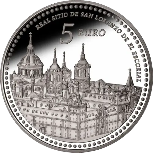 Moneda Real Sitio de San Lorenzo de El Escorial - I Serie Patrimonio Nacional (2013)