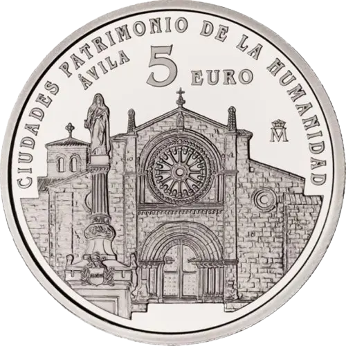 Moneda Ávila - I Serie Ciudades Patrimonio de la Humanidad (2014)