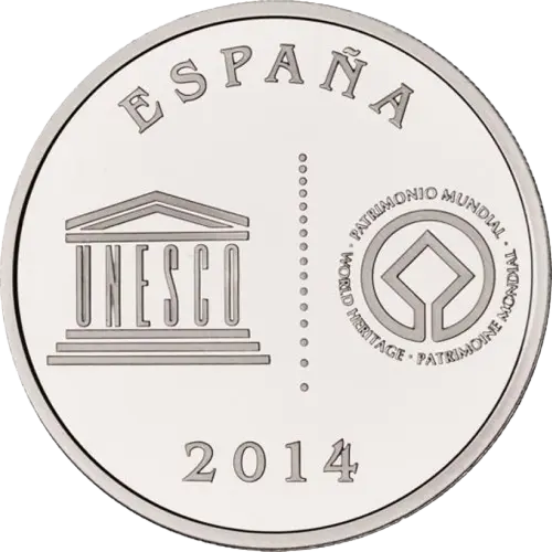 5 euros 2014 - Baeza - I Serie Ciudades Patrimonio de la Humanidad España (anverso) 5 euros 2014 - Baeza - I Serie Ciudades Patrimonio de la Humanidad España (anverso)
