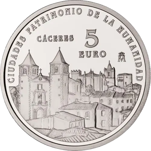 Moneda Cáceres - I Serie Ciudades Patrimonio de la Humanidad (2014)