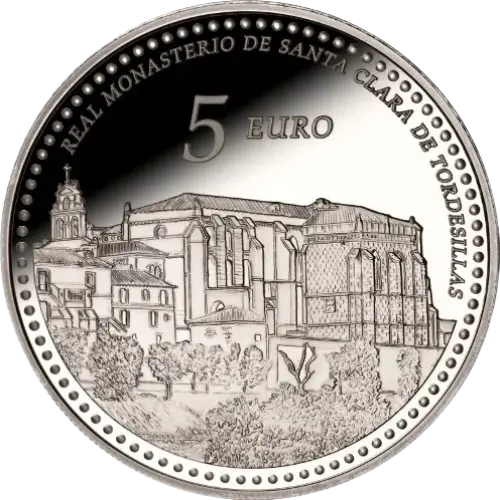 Moneda Real Monasterio de Santa Clara de Tordesillas - II Serie Patrimonio Nacional (2014)