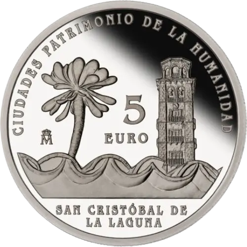 Moneda San Cristóbal de la Laguna - II Serie Ciudades Patrimonio de la Humanidad (2015)
