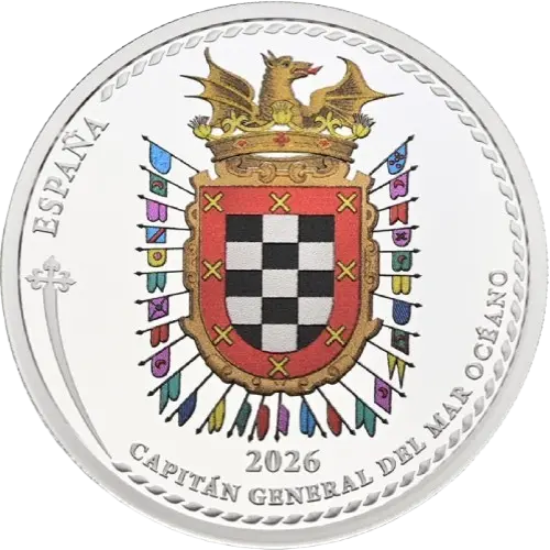 Anverso V Centenario de Álvaro de Bazán Anverso V Centenario de Álvaro de Bazán