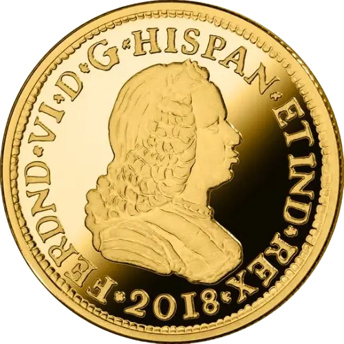 50 euros 2018 - 150 Años de la Desparición de los Escudos: 1 Escudo España (anverso) 50 euros 2018 - 150 Años de la Desparición de los Escudos: 1 Escudo España (anverso)