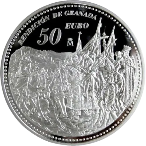 Moneda V Centenario de la muerte de Isabel la Católica (2004)