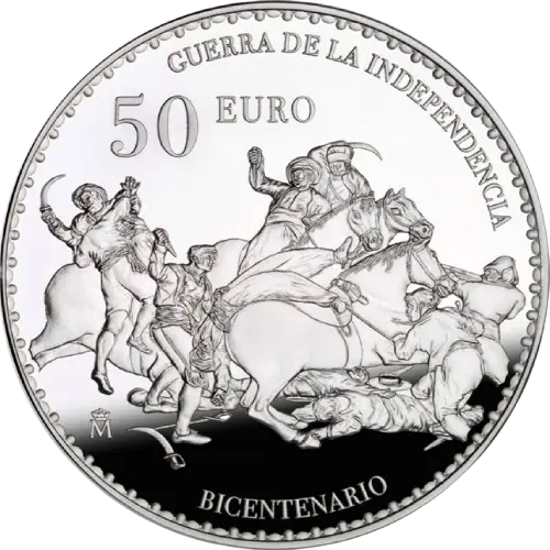 Moneda Bicentenario de la Guerra de la Independencia: Lucha con los Mamelucos (2008)