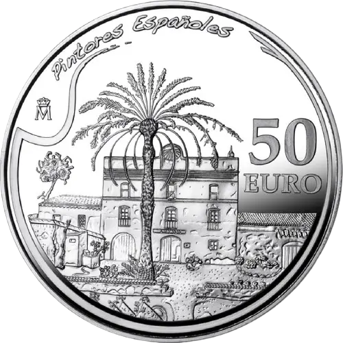 Moneda Joan Miró: La casa de la palmera - V Serie Pintores Españoles (2012)