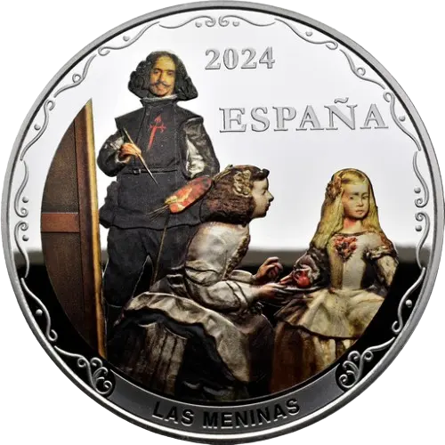 Moneda 425 Aniversario de Velázquez: Las Meninas y Marte (2024)