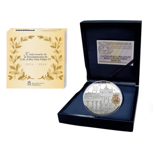 Presentación con caja y certificado (FNMT)