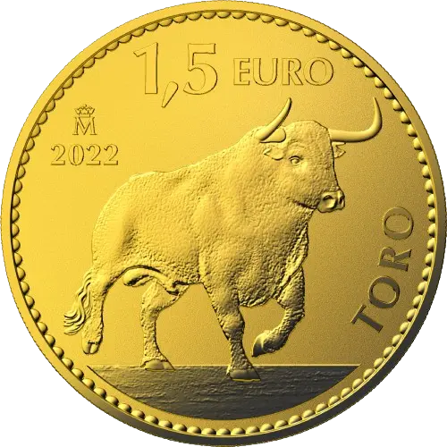 Moneda Toro 1 onza (2022)