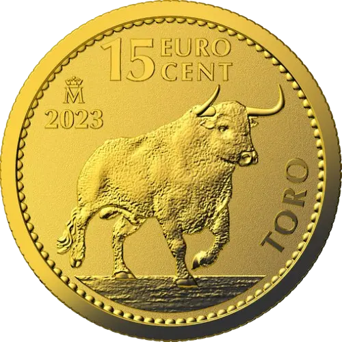 Moneda Toro 1/10 onza (2023)