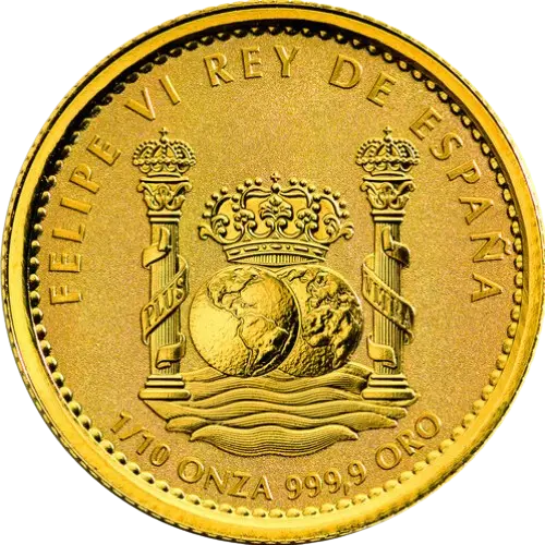 0.15 euros 2024 - Caballo Cartujano 1/10 onza España (anverso)