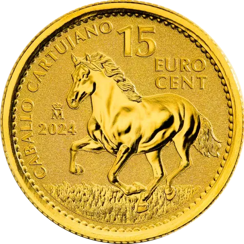 Moneda Caballo Cartujano 1/10 onza (2024)