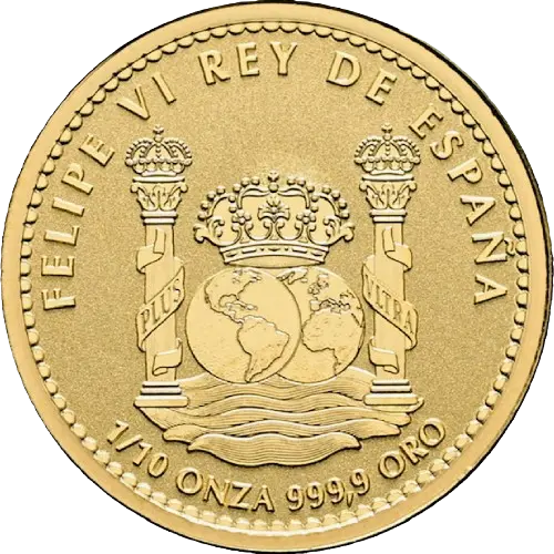 0.15 euros 2026 - Oso Pardo 1/10 onza España (anverso)