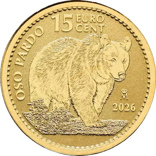 Oso Pardo 1/10 onza