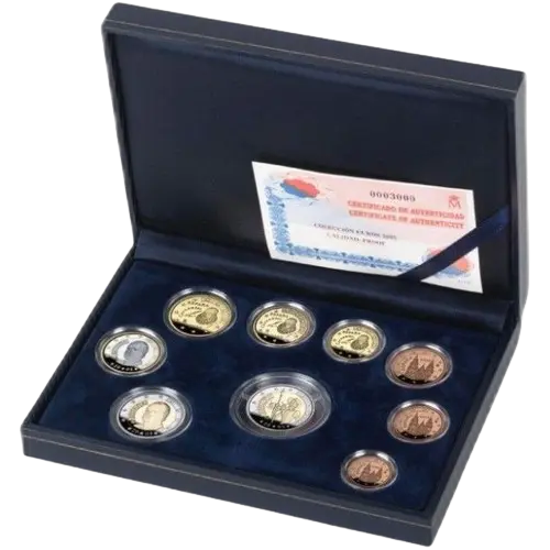 Moneda Euroset 2005 Proof - IV Centenario del Quijote (2005)