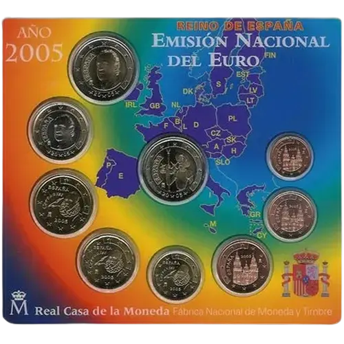 Moneda Euroset 2005 - IV Centenario del Quijote (2005)