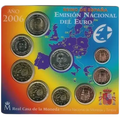 Moneda Euroset 2006 - Cristóbal Colón (2006)