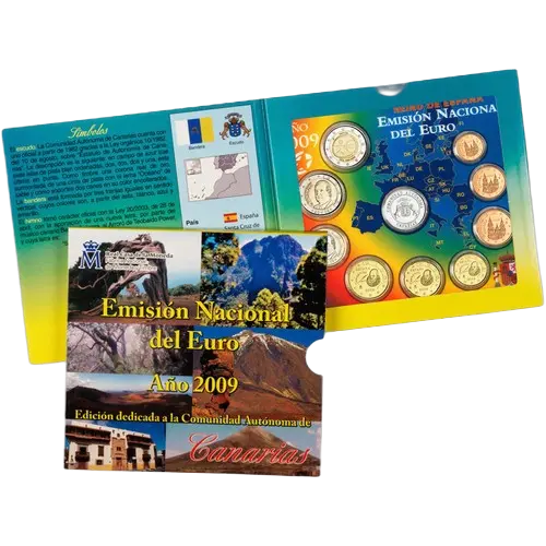 Moneda Euroset 2009 - Canarias (2009)